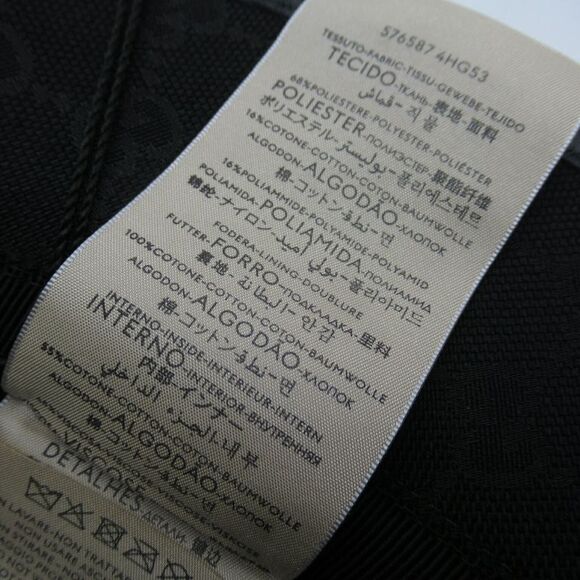 Gucci GG Canvas Hat Black Unisex - Picture 6 of 6